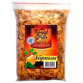 Щепа д/копчения 1л ройалгрилл абрикос 80-157