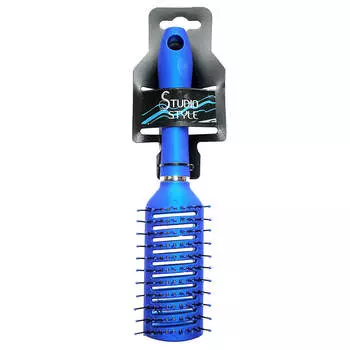 Щетка д/волос бьюти стайл неон с прорезями 45407