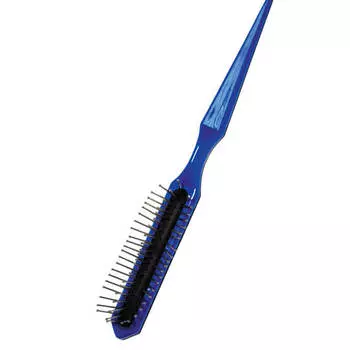 Щетка д/волос бьюти стайл узкая острая ручка пластик 58845