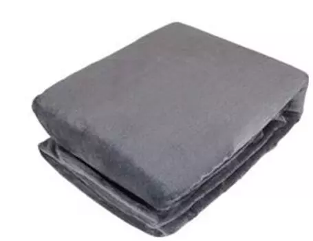 Плед микрофибра Belezza Plain серо-коричневый 200*220см