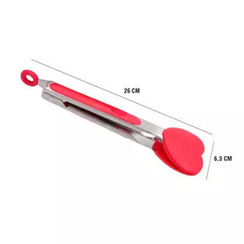 Щипцы кухонные 26см Unigood красные