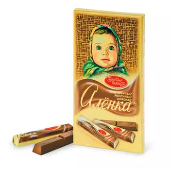 Шоколад Аленка 100г порционный Красный Октябрь