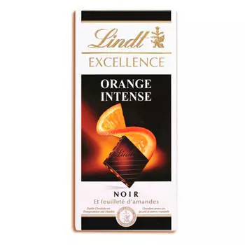 Шоколад Lindt Excellence 100г темный апельсин