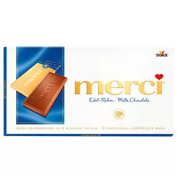 Шоколад Merci 100г молочный Storck