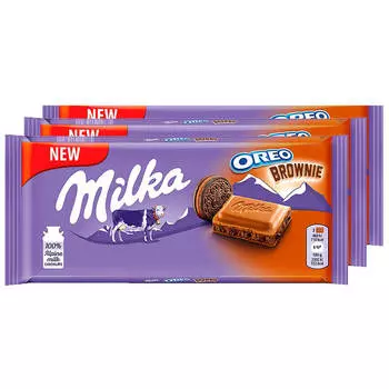 Шоколад Milka 100г молочный с печеньем орео Mondelez