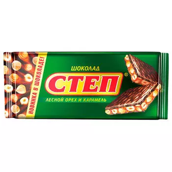 Шоколад Степ 100г лесной орех Славянка