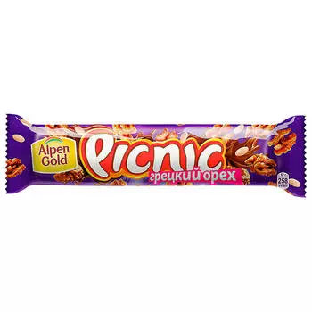 Шоколадный батончик пикник 52г