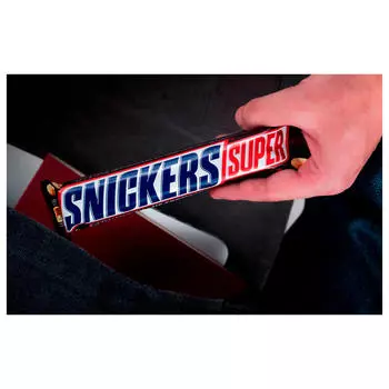 Шоколадный батончик Snickers супер 95г Mars
