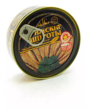 Шпроты Вкусные консервы в масле 240г