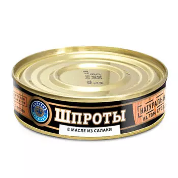 Шпроты балтост 160 г в масле ж/б