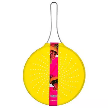 Силиконовый экран от брызг Agness 30 см желтый 710-136