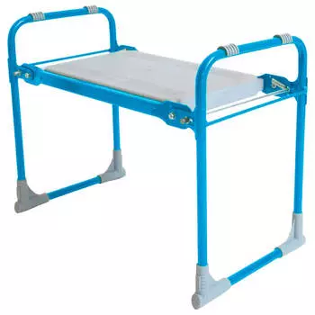 Скамейка садовая Nika голубая ск ск/г