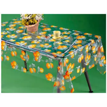 Скатерть 100*60см лэйс фото на прозрачной основе