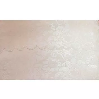 Скатерть 120*152см жаккард кремовый r006