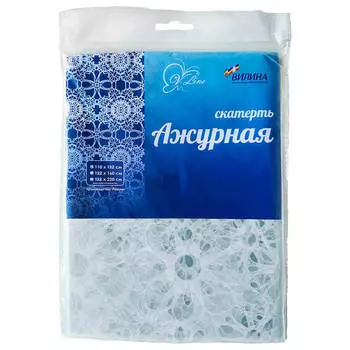 Скатерть 132*160 см ажурная