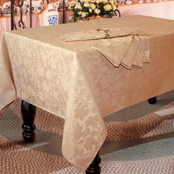 Скатерть 180*150см журавинка жемчуг водоотталкивающая 01шс55-1-кв