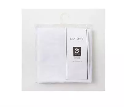 Скатерть этель геометрия 150*250 см белый