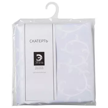 Скатерть этель сиять 150*250 см белый