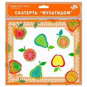 Скатерть МультиДом 122*152см винил ss65-50