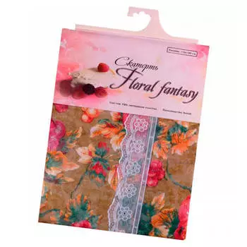 Скатерть пвх floral fantasy 110х140см