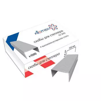 Скобы №24/6 Attomex 1000шт