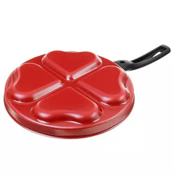 Сковорода 26см Сково с сегментами в виде сердечек rh-002