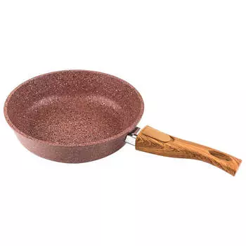 Сковорода 28см Casta lovil глубокая съёмная ручка литой алюминий л28-ср-м