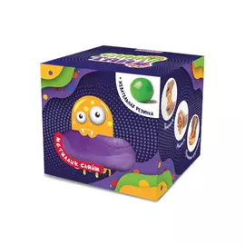 Слайм металлик слайм тайм 70мл с жевательной резинкой конфитой