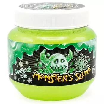 Slime Monsters классический большой 250 мл зеленый лед