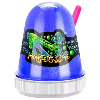 Slime Monsters светится в темноте синий 130гр