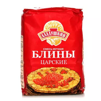 Смесь мучная Аладушкин 800г блины царские