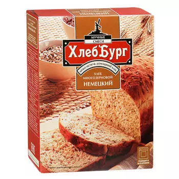 Смесь мучная Хлеббург 400г немецкий хлеб