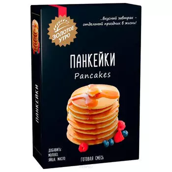 Смесь мучная золотое утро 300 г панкейки