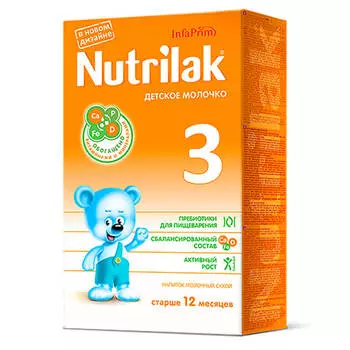 Смесь Nutrilak-3 350г молочко с 12 месяцев