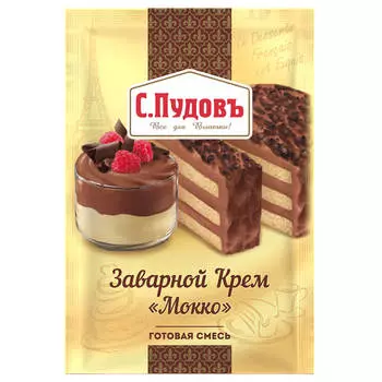 Смесь С.пудовъ 130г заварной крем мокко