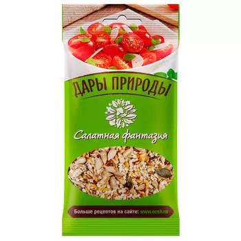 Смесь салатная Дары природы 50г с кунжутом