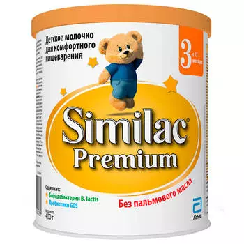 Смесь Similac-3 премиум 400г с 12 месяцев