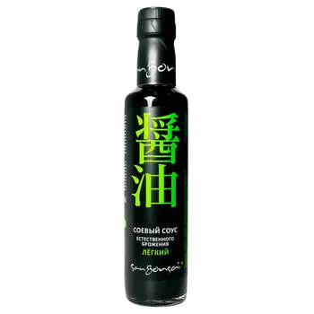 Соевый соус San Bonsai 250г легкий ст/б