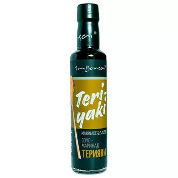 Соевый соус сан бонсай 300г терияки маринад ст/б