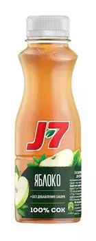 Сок j7 0,3л яблоко пл/б