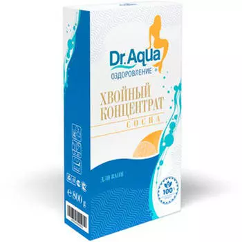 Соль для ванн Aqua сосна хвойный концентрат 800гр