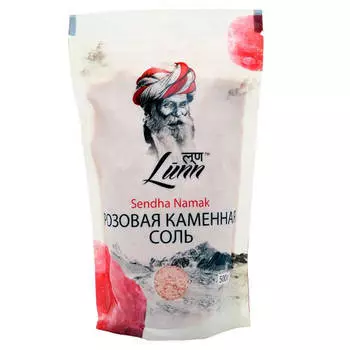Соль Lunn 500г розовая