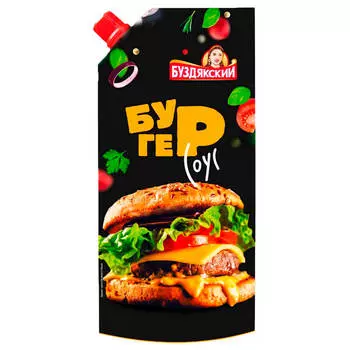 Соус буздякский 190 г американский бургер дой-пак
