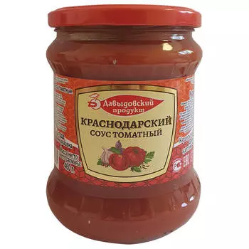 Соус Давыдовский продукт 460г краснодарский ст/б твист