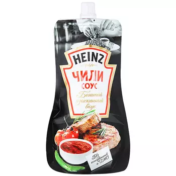 Соус Heinz 230г томатный чили дой-пак