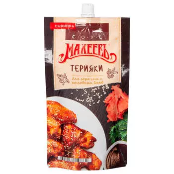 Соус Махеев 230г терияки дой-пак