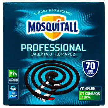 Спирали москитол 10 шт профессиональная защита