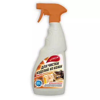 Средство для чистки изделий из кожи Unicum 500мл спрей