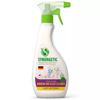 Средство для мытья окон Synergetic 500мл гипоаллергенно нейтральный запах