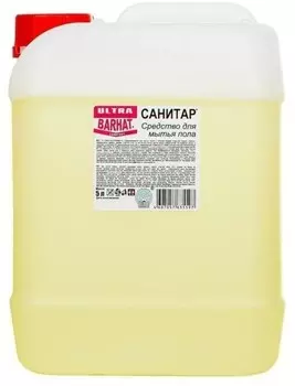 Средство для мытья полов бархат ультра санитар 5 л